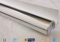 0.018 Inch Waterproof Aluminium Foil Fiberglass Fabric Flexible Hose Heat Shield