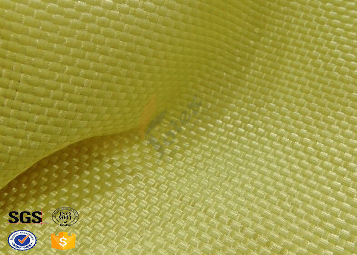 Yellowish Motorcycle Clothing Kevlar Aramid Fabric 0.3 Thickness