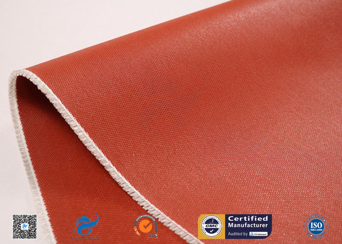 Fireproof Materials Silicone Coated Fiberglass Cloth Non Toxic Double Sides
