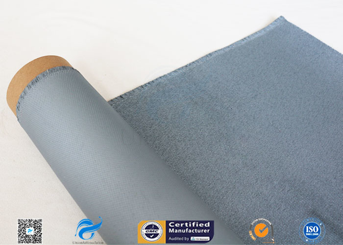 Exchanger 1050gsm Silicone Coated Fiberglass Cloth For Insulation Jacket
